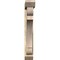 Ekena Millwork Olympic Slat Rough Sawn Bracket w/ Offset Brace, Douglas Fir, 6"W x 34"D x 40"H BKT0604X34X40OLY06RDF - alternate 2